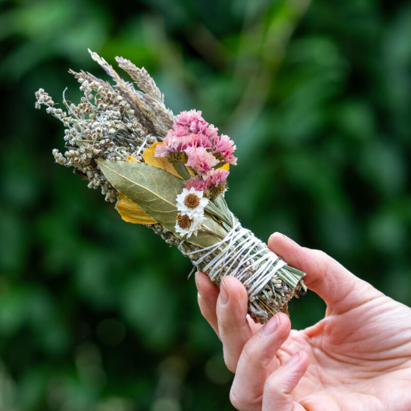 Smudge stick Pachamama bloem